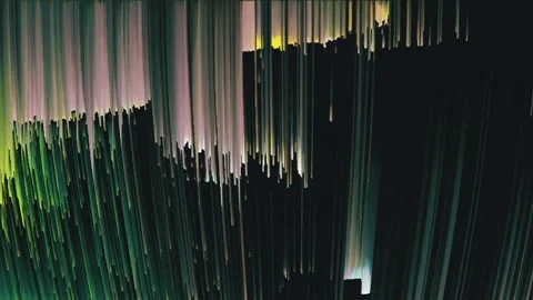 Abstract Screen Digital Pixel Sorting Noise Glitch Error Damage Background 스톡 동영상 104111057