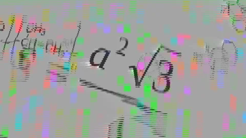 Abstract Screen Flickering Digital Pixel Sorting Noise Glitch Error Damage Video stock 104660883