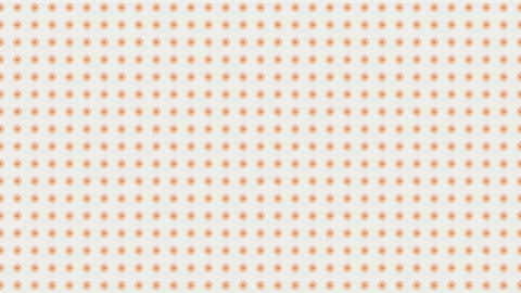 Abstract screen of tiny circles, kaleidoscopic pattern. Motion. Gradient Stock Footage 202096059