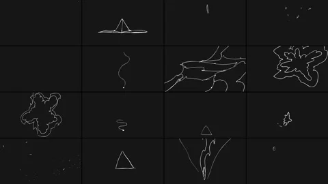 Abstract Scribble Animations for After Effects Stock After Effects