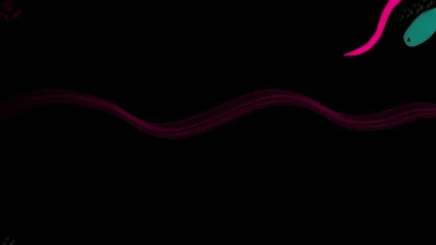 Abstract Scribble Background Video stock 247541672