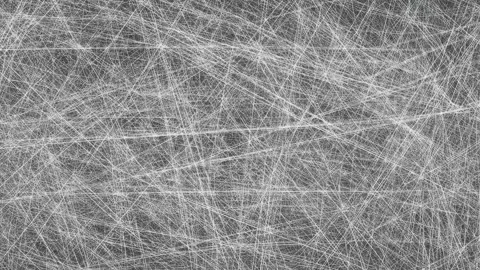 Abstract scribble background texture with dense white line motion on gray s.. Stock-Footage 342046883
