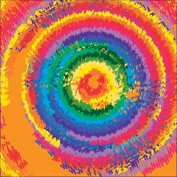 Abstract scribble colorful background Stock Illustration