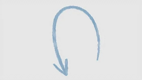 Abstract Scribble Doodle Arrows Thin Line Collection 스톡 동영상 245144972