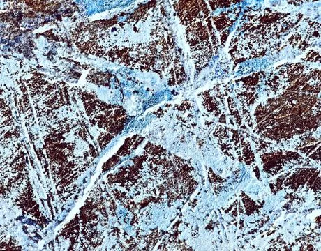 Abstract scribble pattern on stone 写真素材