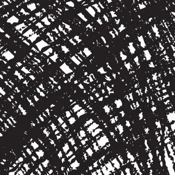 Abstract scribble scratched pattern. Crossing hatching lines. Wrapping vector Stock Illustration