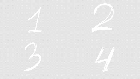 Abstract Scribble Transitions Motion Graphics Video stock 281217369