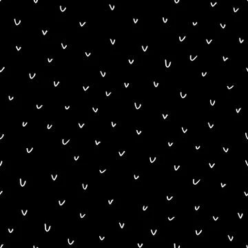 Abstract Scribbles Pattern Illustrazione stock