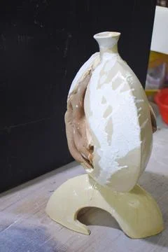 An abstract sculptor Stock Photos