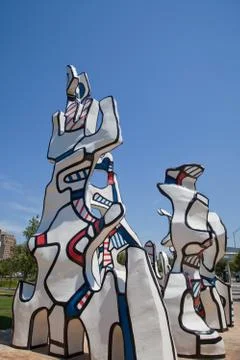 Abstract sculpture 库存照片
