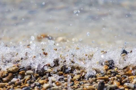 Abstract sea waves Stock Photos