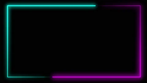 Abstract seamless background blue purple spectrum loop animation Fluorescent UV  Stock Footage 163028271