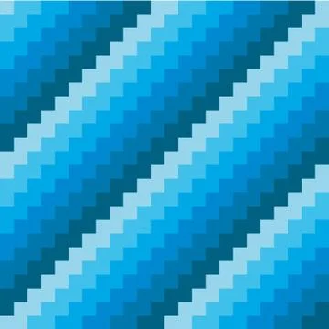 Abstract seamless background chevron pattern in shades of blue. Vector Stock Illustration