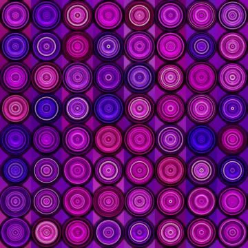 Abstract seamless background consisting of circles illustration Stock Illustration
