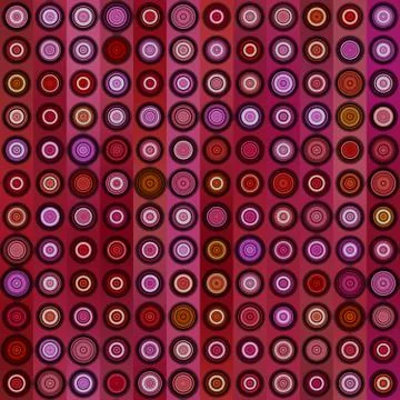 Abstract seamless background consisting of circles illustration Stock Illustration