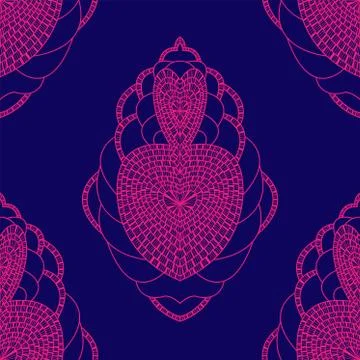 Abstract seamless background. Illustrazione stock