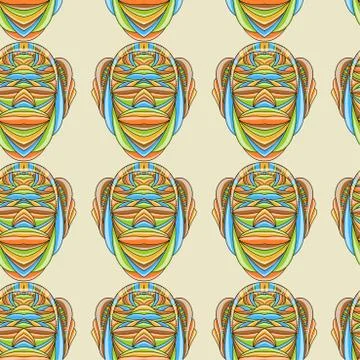 Abstract seamless background. Stock Illustration