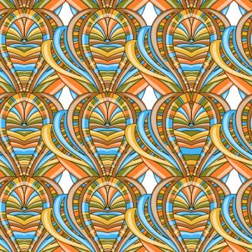 Abstract seamless background. Stock Illustration