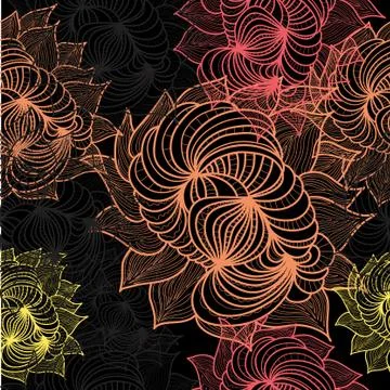 Abstract seamless background Stock Illustration