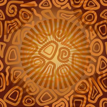 Abstract Seamless Background Ilustração Stock