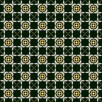 Abstract seamless background with the image of interlocking elem Stock Illustration