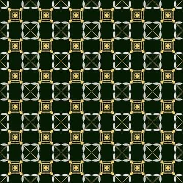 Abstract seamless background with the image of interlocking elem Stock Illustration