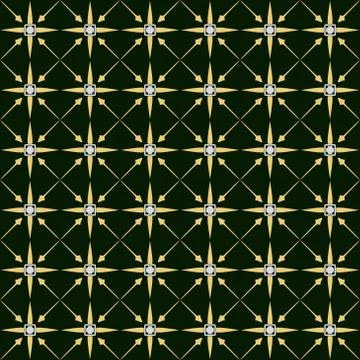 Abstract seamless background with the image of interlocking elem Stock Illustration