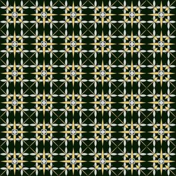 Abstract seamless background with the image of interlocking elem Stock Illustration