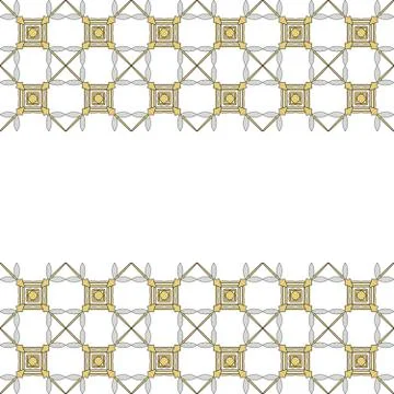 Abstract seamless background with the image of interlocking elem Stock Illustration