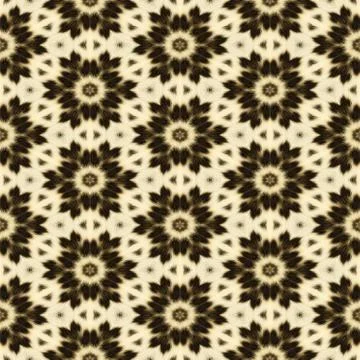 Abstract seamless background or texture based on leopard fur. Illustrazione stock