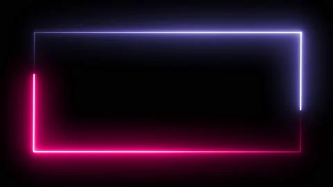 Abstract seamless background red blue spectrum looped animation Video stock 133613979