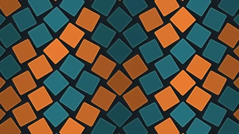 Abstract seamless background with an repeating pattern of tilted squares in.. Stock Footage 347464855
