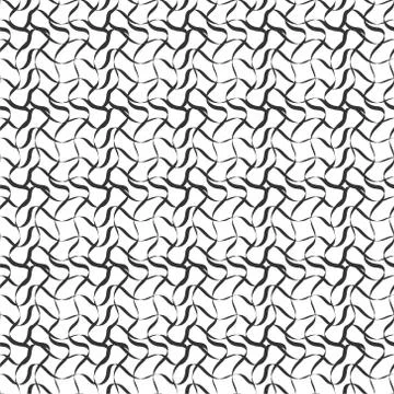 Abstract seamless background of wavy intersecting lines for textiles, texture Stock Illustration