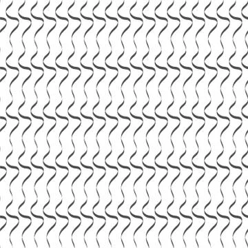 Abstract seamless background of wavy lines for textiles, textures and packagi Stock Illustration