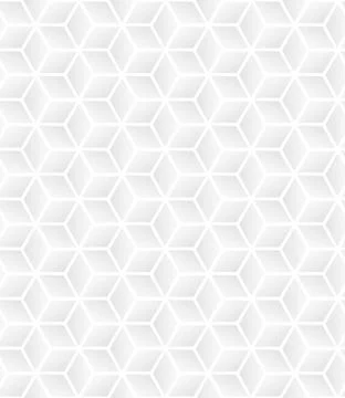 Abstract seamless background with white cubes Stock Illustration