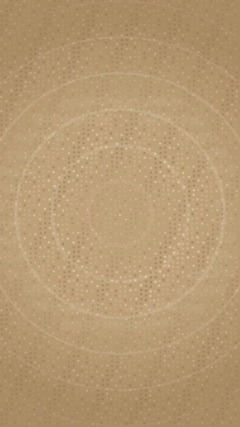 Abstract seamless beige and tan radial gradient background texture for design Stock Footage 345497660