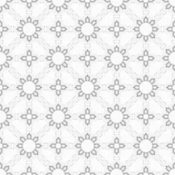 Abstract seamless black and white halftone fashion pillow pattern, grunge  .. Stock Illustration