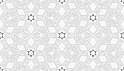 Abstract seamless black and white halftone fashion pillow pattern, grunge  .. Stock Illustration