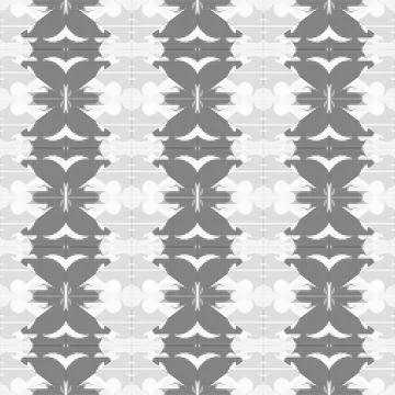 Abstract seamless black and white halftone fashion pillow pattern, grunge  .. Stock Illustration