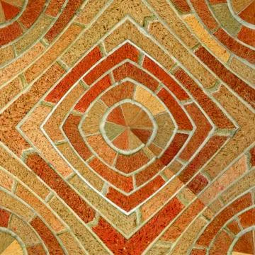 Abstract seamless brick tile pattern Stock Photos