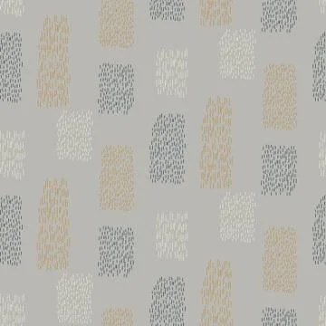 Abstract seamless brushed texture repeat pattern. Stock Illustration