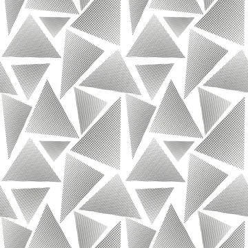 Abstract seamless chaotic pattern with urban geometric elements. Stock Illustration