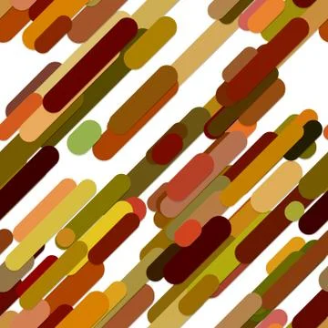 Abstract seamless chaotic rounded diagonal stripe background pattern Stock Illustration