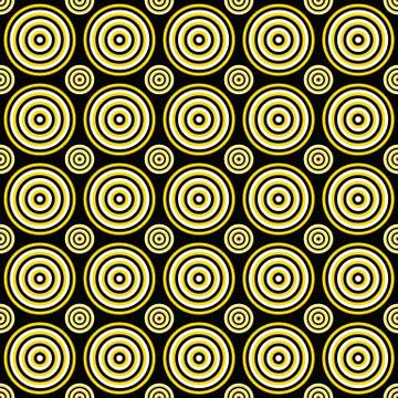 Abstract seamless circle pattern background - vector illustration Stock Illustration