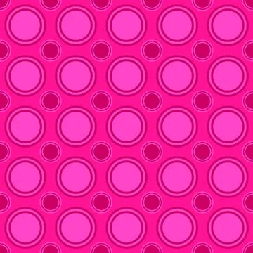 Abstract seamless circle pattern background design Иллюстрация