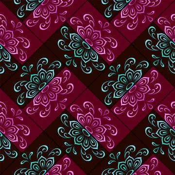 Abstract Seamless Color Background Stock Illustration