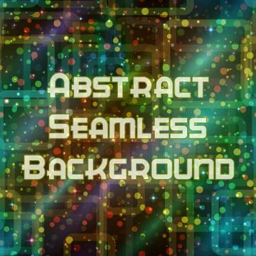 Abstract Seamless Color Background Stock Illustration