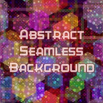 Abstract Seamless Color Background Illustrazione stock