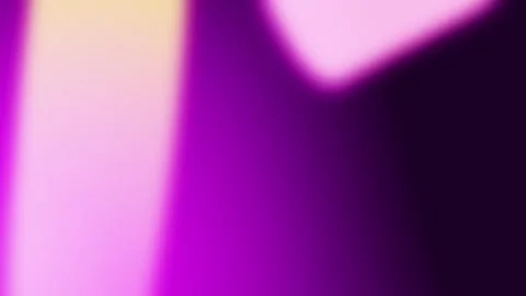 Abstract Seamless Color Transition with Light Beam and Soft Blurry Shapes Stock Footage 333640512