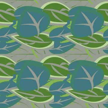 Abstract seamless colorful pattern exotic shapes backgrounds Stock Illustration